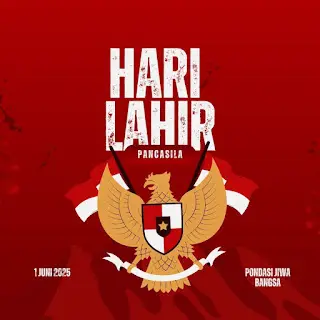 template ucapan hari lahir pancasila 1 juni 2025