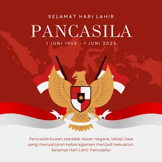 template ucapan hari lahir pancasila 1 juni 2025
