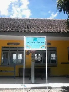 papan nama TK Ar-Risalah