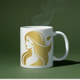 Cangkir hasil sablon  Cangkir printing manual  Cangkir dengan desain unik