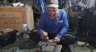 Proses Pembuatan Huruf Timbul