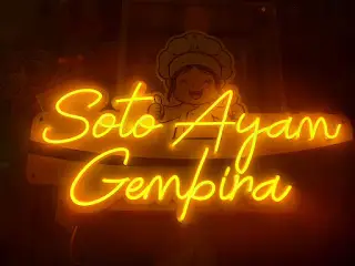 Neon Flex Soto Ayam Gempita