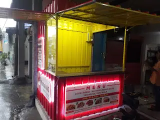 tampilan full rombong kontainer ag