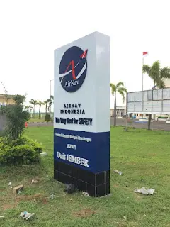 Hasil Akhir Tugu Reklame AIRNAV Jember