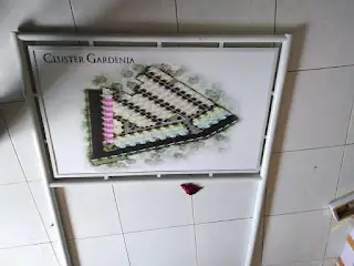 papan denah perumahan bernady land