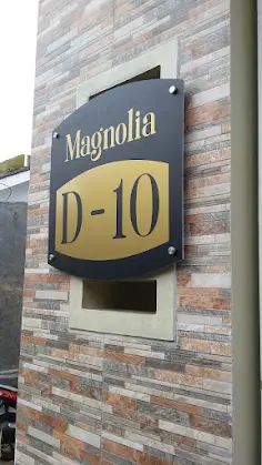 Nomor Rumah Magnolia