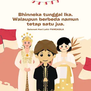 template ucapan hari lahir pancasila 1 juni 2025