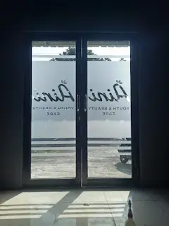 stiker kaca buram sunblast aini beauty care