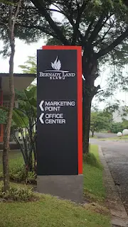pylon sign marketing point perumahan pylon sign marketing point perumahan