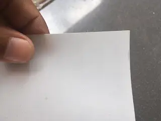 bagian pvc yang dicetak