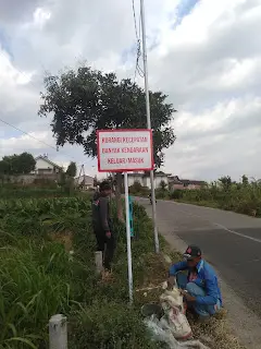jasa pembuatan plang jalan