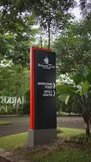 pylon sign Bernady Land Jember pylon sign Bernady Land Jember